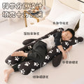 Crystal velvet panda print kids pillow - baby support pillow, side sleeper pillow, lumbar support pillow, reading pillow, backrest