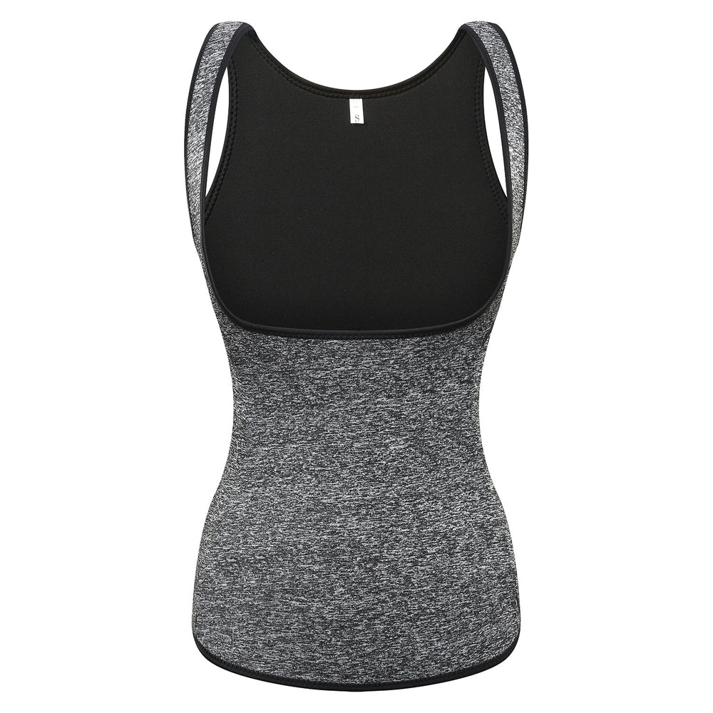 Hot shaper european and american women's neoprene workout sweat tank top - yoga, fitness, tummy control, and shaping