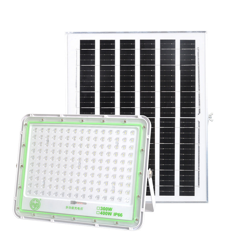 Yaming Solar Outdoor Light Flood Light Waterproof 100W Road Light Rural Villa Home Garden Lighting