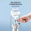 Iced drip coffee pot, cold brew pot, hand-brewed coffee utensils, for home cold brew coffee pot, ice brew pot, drip filter