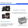 Automatic popsicle maker - 10-cavity fruit ice pop production line equipment