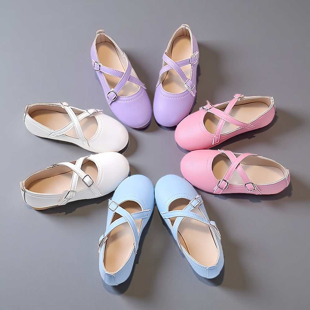 Girls' leather shoes summer : new summer princess shoes for girls, korean style single shoes for students, casual shoes, export children's shoes