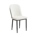 Luxury dining chair - home & hotel use - leather seating - direct from manufacturer - multiple colors available - belle chair - reception chair