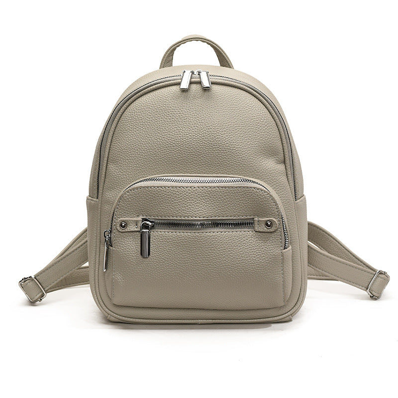 Small backpack women 2025 new women's versatile backpack fashion backpack light luxury mommy travel backpack