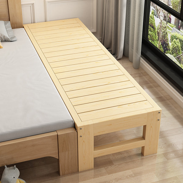 Children's splicing bed widens the edge of the bed, expands the artifact baby flat splicing bed, adults can sleep, adjustable solid wood crib