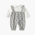 Autum jumpsuit type a pure cottonlong sleeves autumn clothing baby romper k-style small monthly children's clothing baby clothes clothing