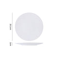 8inch stripes shallow plate