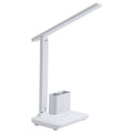 Desk lamp - eye protection, rechargeable, ideal for kids' study, small desk lamp for students, dorm room, study, and reading