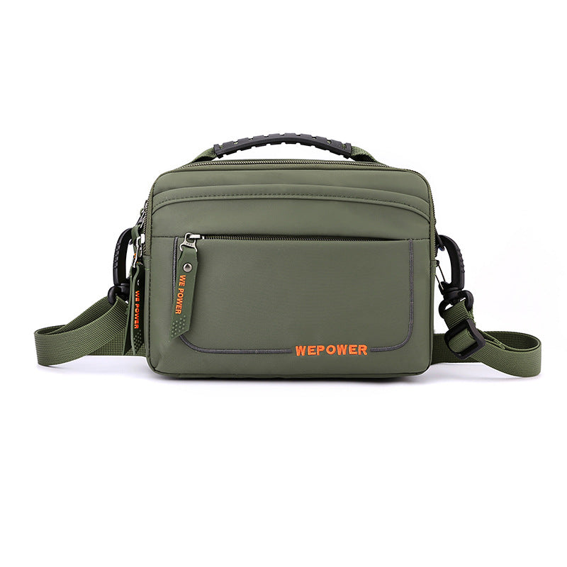 Factory wholesale new casual men's messenger bag anti-splashing outdoor shoulder bag multi-functional travel fanny pack hanging bag