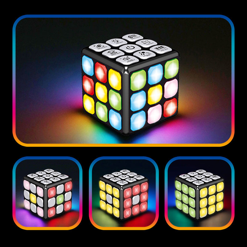 hot-selling electronic 3x3x3 light & music cube - multifunctional interactive game, novelty puzzle toy