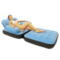 Compression sofa inflatable sofa pvc flocking lazy sofa lounge chair in stock air cushion rest chair
