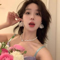 925 silver needle spring and summer flower earrings for women classy super fairy elegantbest selling earrings 2026 small fresh earrings