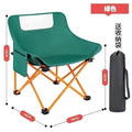 Outdoor folding moon chair fishing stool portable folding bed outdoor dinner folding recliner installation-free folding bed
