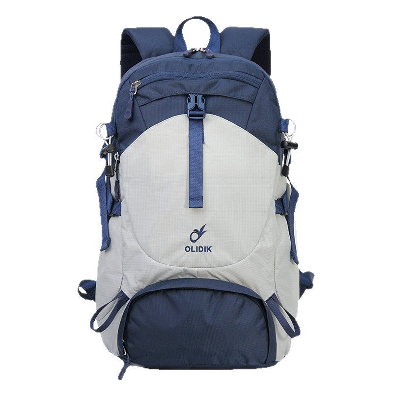 Backpacking Travel Light Outdoor Backpack Men's Hiking Hiking Bag Women's Going Out Large Capacity Leisure Student School Bag