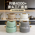 Export hot selling food warmer container3pcs large capacity stackable thermal insulation crisper box