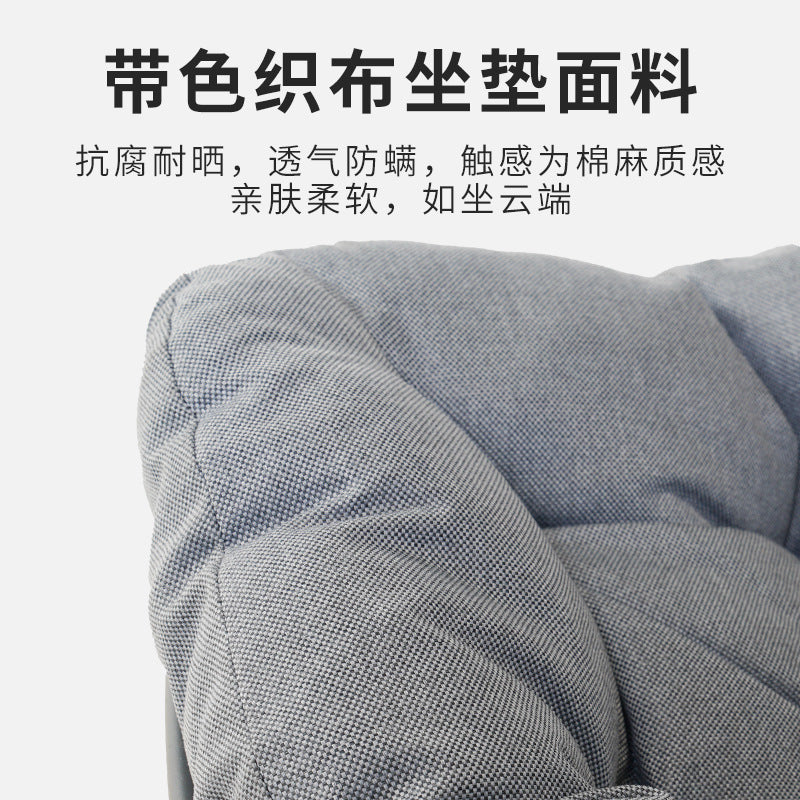 Outdoor rocking chair balcony large family casual rocking chair lazy sofa popular rocking chair lounge chair single