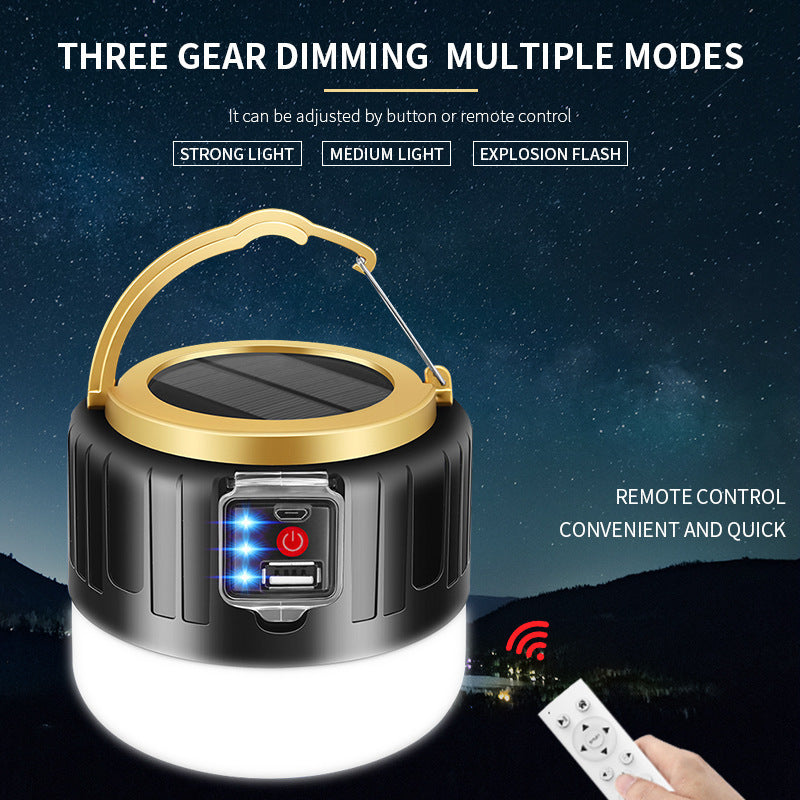 LED charging light emergency lighting household mobile super bright night market stall power outage outdoor spare light bulb