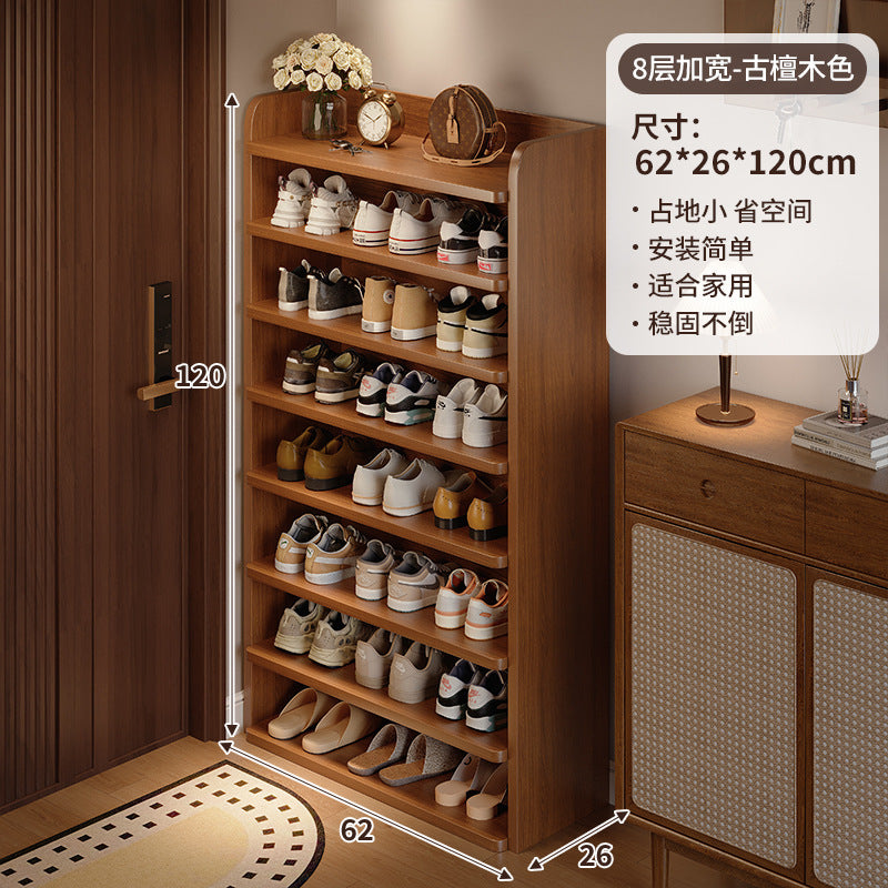Shoe rack, multi-layer simple small and narrow rental house at the entrance of the home, rental good things 2025 new indoor shoe cabinet