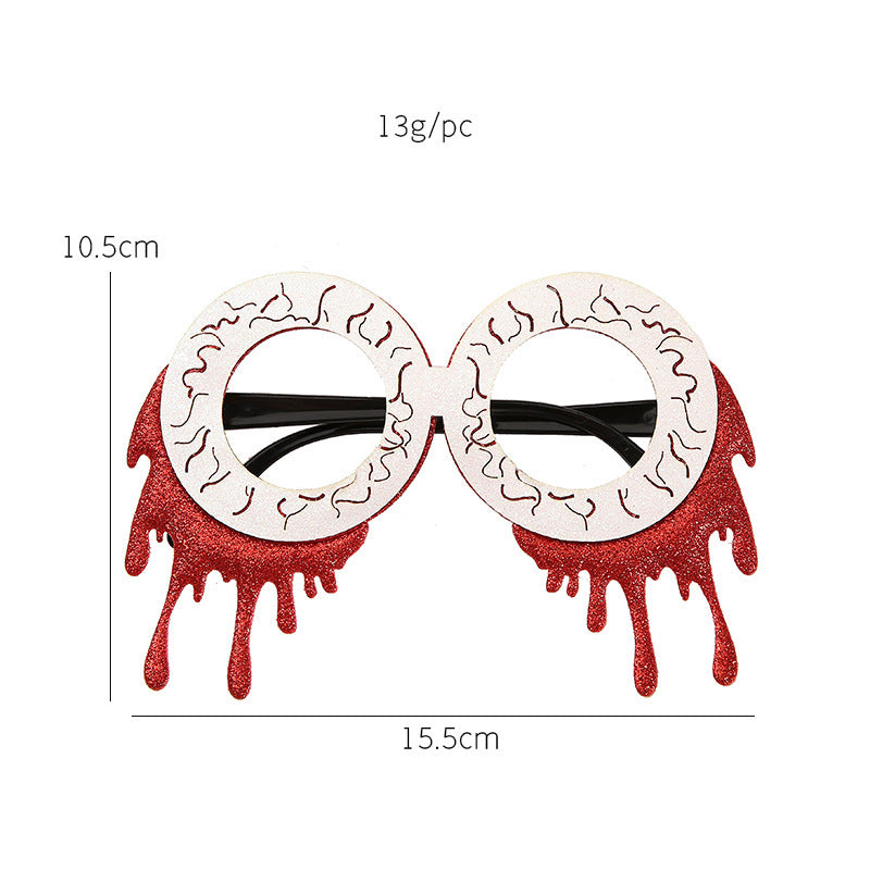 Halloween Pumpkin Glasses Kids Adult Ghost Festival Party Decorations Photo Props Funny Glasses Frames