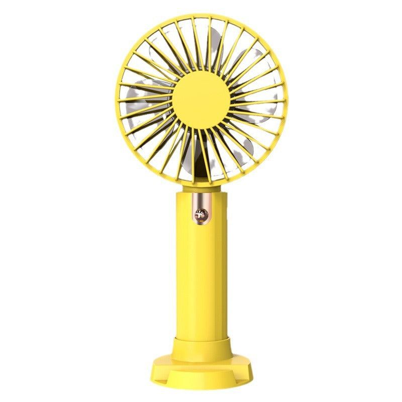 2025 digital display high-speed fan, usb rechargeable handheld, extra-long battery life, cooling desktop, rechargeable portable brushless fan