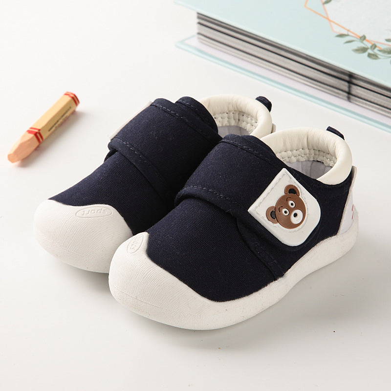 autumn collection: new fall toddler shoes for baby girls (0-1-3 years) - soft cloth spring/autumn first walker shoes for baby boys