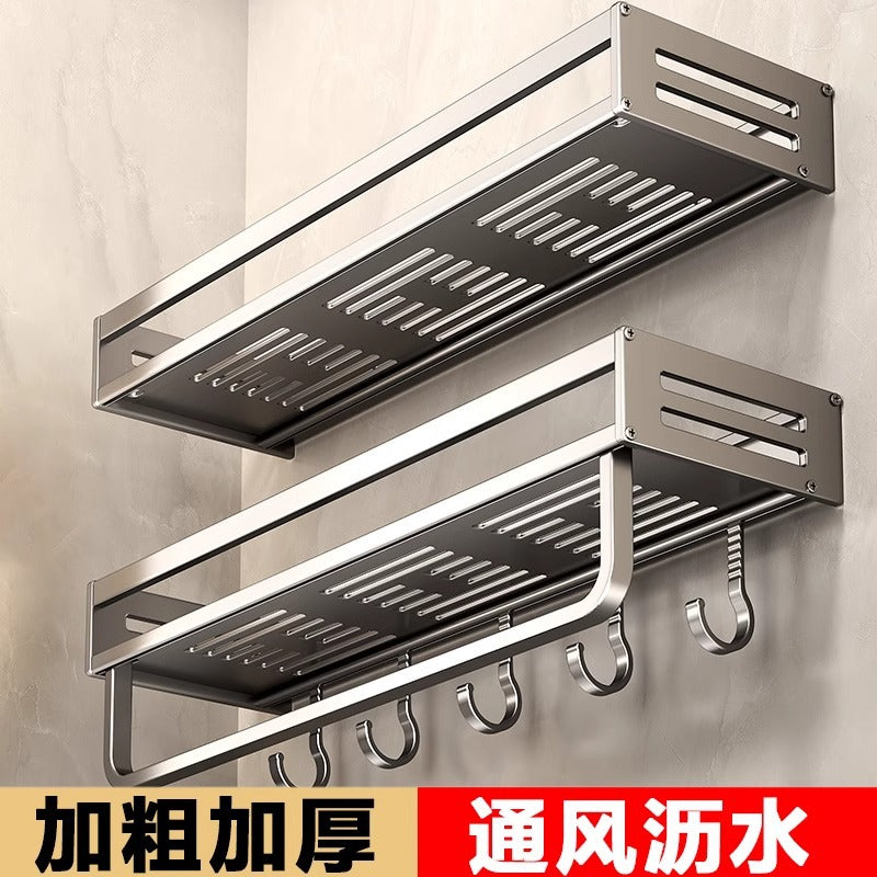 No punching gun ash toilet rack bathroom washstand No punching wall mounted toilet toilet storage rack