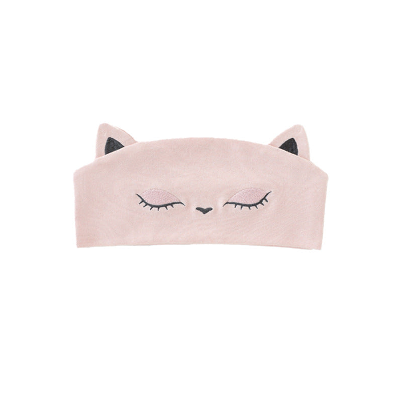 Large-scale processing and personalized oem factory direct sales maternity postpartum headband windproof breathable embroider cartoon sweetheart fox