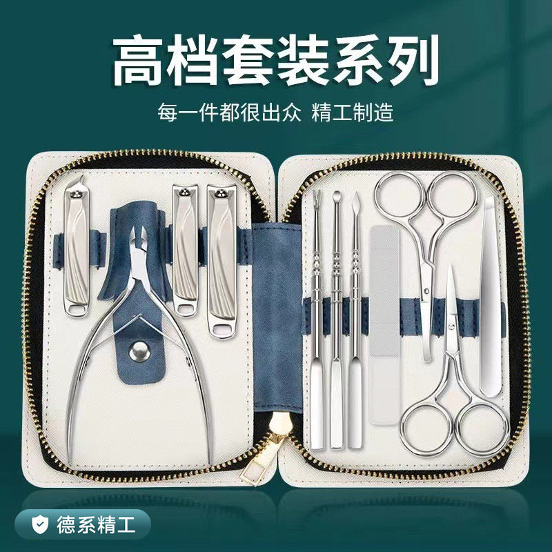 High-quality stainless steel nail clippers & manicure tool set - professional nail care kit for wholesale