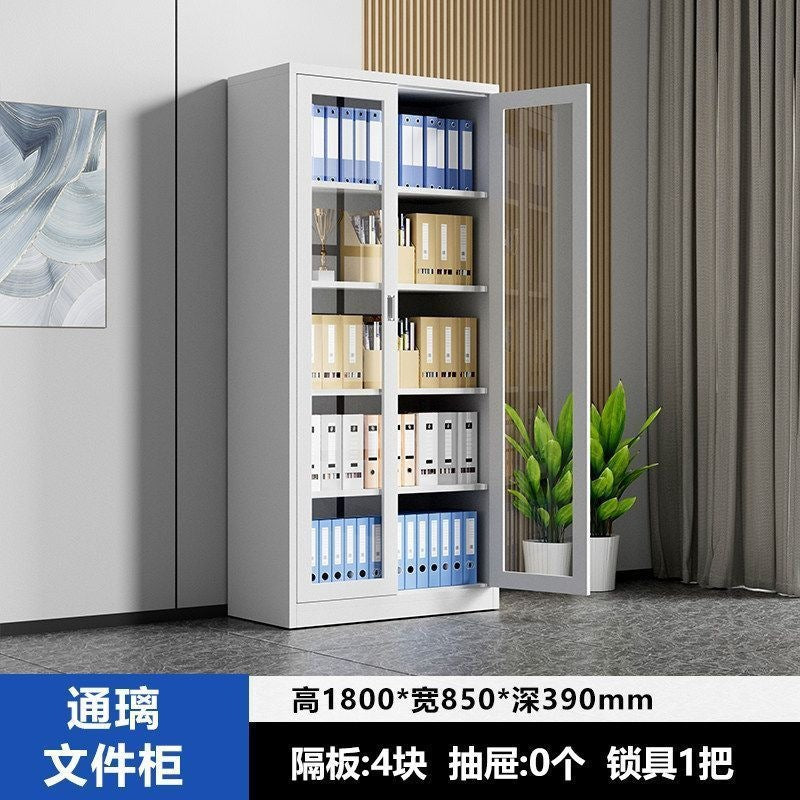 Filing cabinet office data cabinet voucher file cabinet with lock steel employee dormitory storage locker