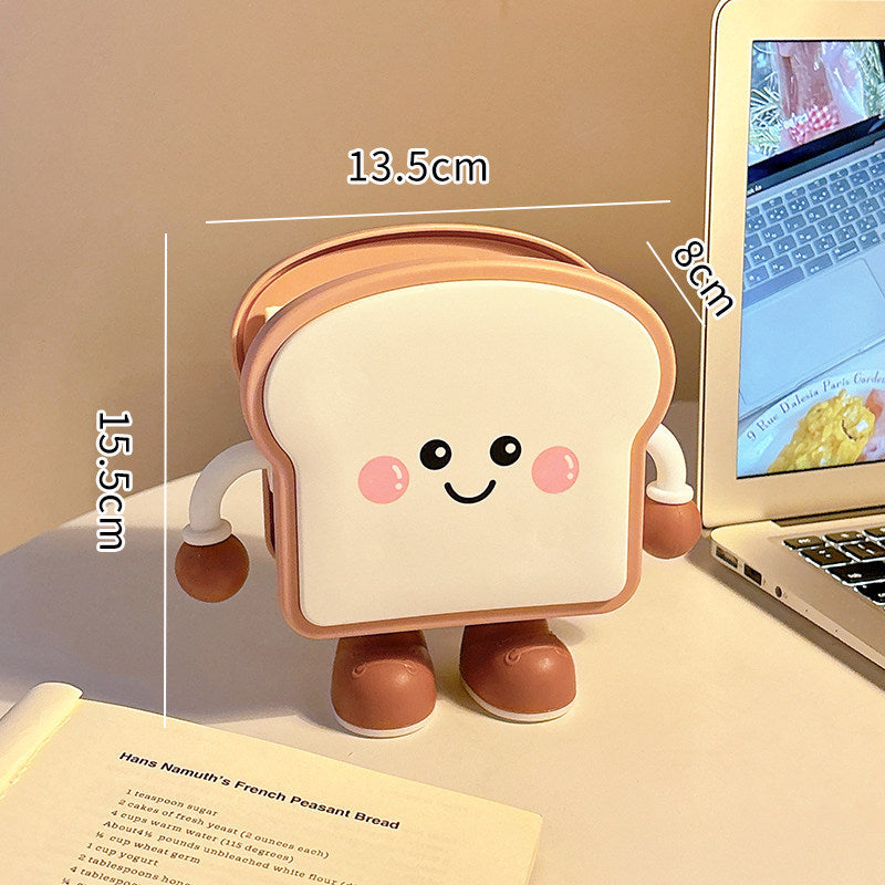Cute and creative cheese-shaped desktop organizer - makeup brush holder, high-value student stationery pen holder, new  design
