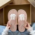 Flip-flops new arrival summer girl high-looking cute rabbit cartoon polka dot slippers non-slip lightweight flip-flops wholesale