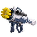 Kids' extra-large rocket launcher - rechargeable, four-barreled, sound & light effects - perfect for boys' "chicken dinner" games!