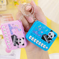Mini pocket piano kids electronic keyboard - playable, light-up, creative, high-value keychain charm toy