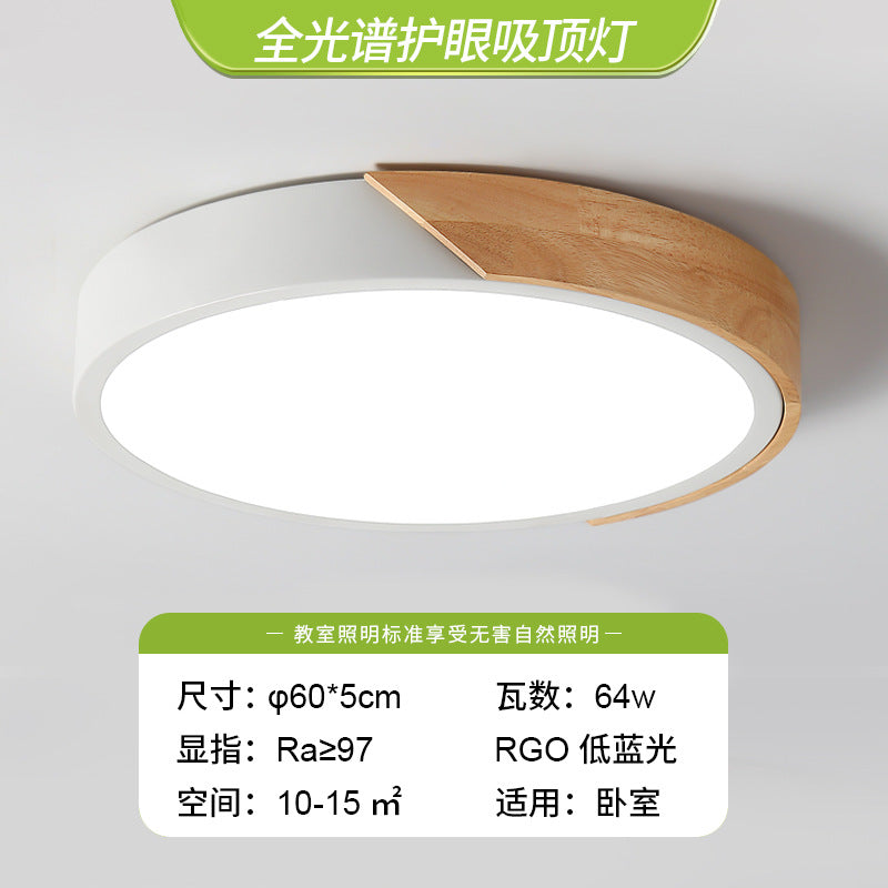 Living room light 2025 new Nordic led ceiling light simple modern creative room bedroom light Zhongshan lighting