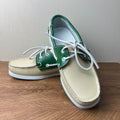 Men's leather casual boat shoes - handcrafted, classic, versatile, flat, lace-up driving shoes for business and everyday comfort