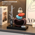Good luck and turn the key storage ornaments for the entrance hall, high-end creative living room home decoration, housewarming gift