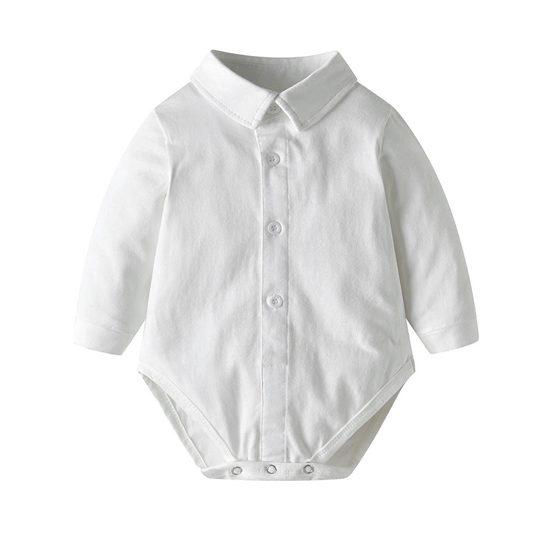 Children's spring outfit set: korean style long-sleeved gentleman's suit for boys, first birthday party dress, export quality, toddler and child sizes, class a