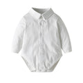 Children's spring outfit set: korean style long-sleeved gentleman's suit for boys, first birthday party dress, export quality, toddler and child sizes, class a