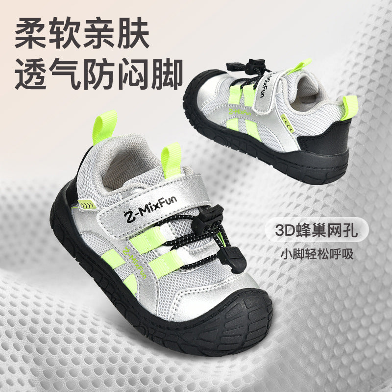 Spring/autumn new arrivals: toddler shoes (sizes 18-28) - anti-slip, soft-soled, shock-absorbing functional shoes for boys and girls aged 1-4 years