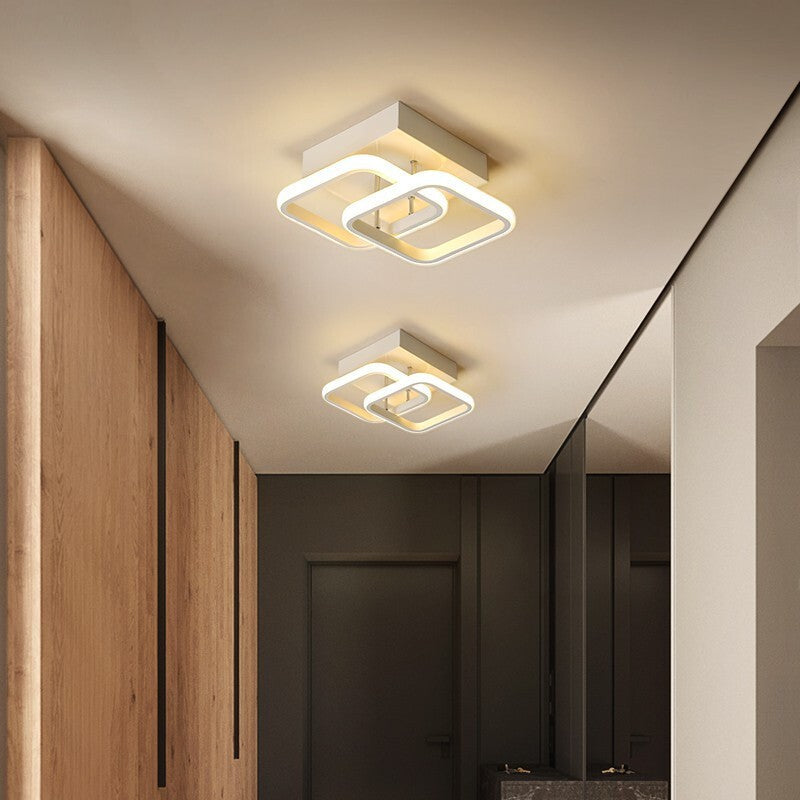 Hallway aisle light modern minimalist entryway ceiling light smart stepless remote control cloakroom stairway balcony foyer light