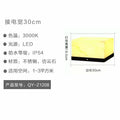 Outdoor solar post cap lights, courtyard lights, new chinese style marble wall lights, waterproof pillar lights, villa gate pillar lights