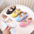 Girls' leather shoes summer : new summer collection for girls, korean style leather shoes for students, casual shoes, dropshipping available