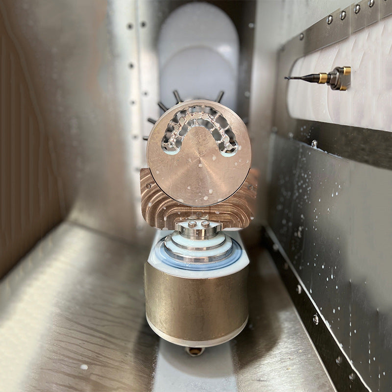 Dental metal five-axis engraving machine Zirconia engraving machine High-precision engraving machine Chair side glass ceramic engraving machine