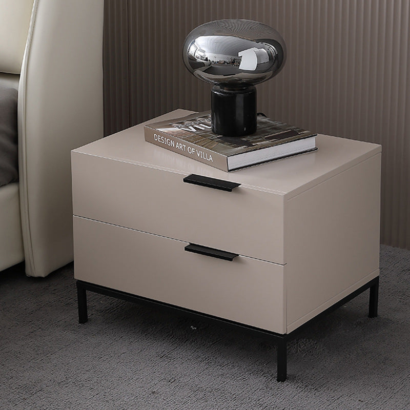 Accessible luxury bedside table simple bedroom storage cabinet simple modern storage cabinet bedside cabinet storage rack