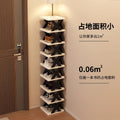 Shoe rack for home door multi-layer small narrow rental house simple shoe rack indoor new arrival 2025 popular shoe cabinet
