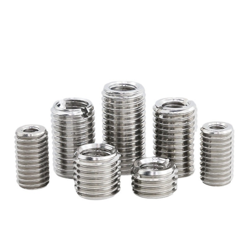 304 stainless steel inner and outer teeth nut conversion variable diameter braces screw thread sheath wire sleeve M3M4M5M6M8M10