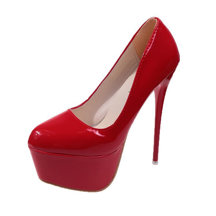 Super high heel plus size new heeled pumps 2026 summer new stiletto sexy barbie pink platform women's shoes trendy
