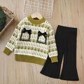 Girls' knitted sweater set - new autumn/winter  collection - chanel-inspired style - cardigan & knitwear set