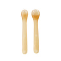 Nano silver liquid silicone spoon - soft-tip baby feeding spoon for complementary food, newborn feeding supplies, wholesale children's tableware