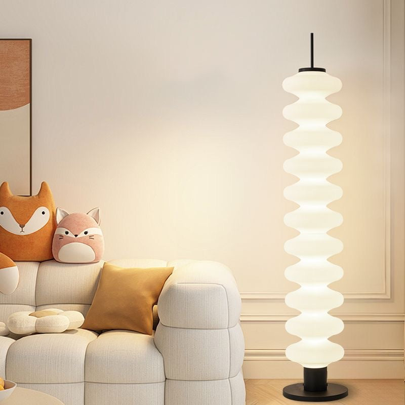 Influencer-approved candied hawthorn tree floor lamp - creamy aesthetic decorative ambient light for living room, bedroom, and next to the sofa